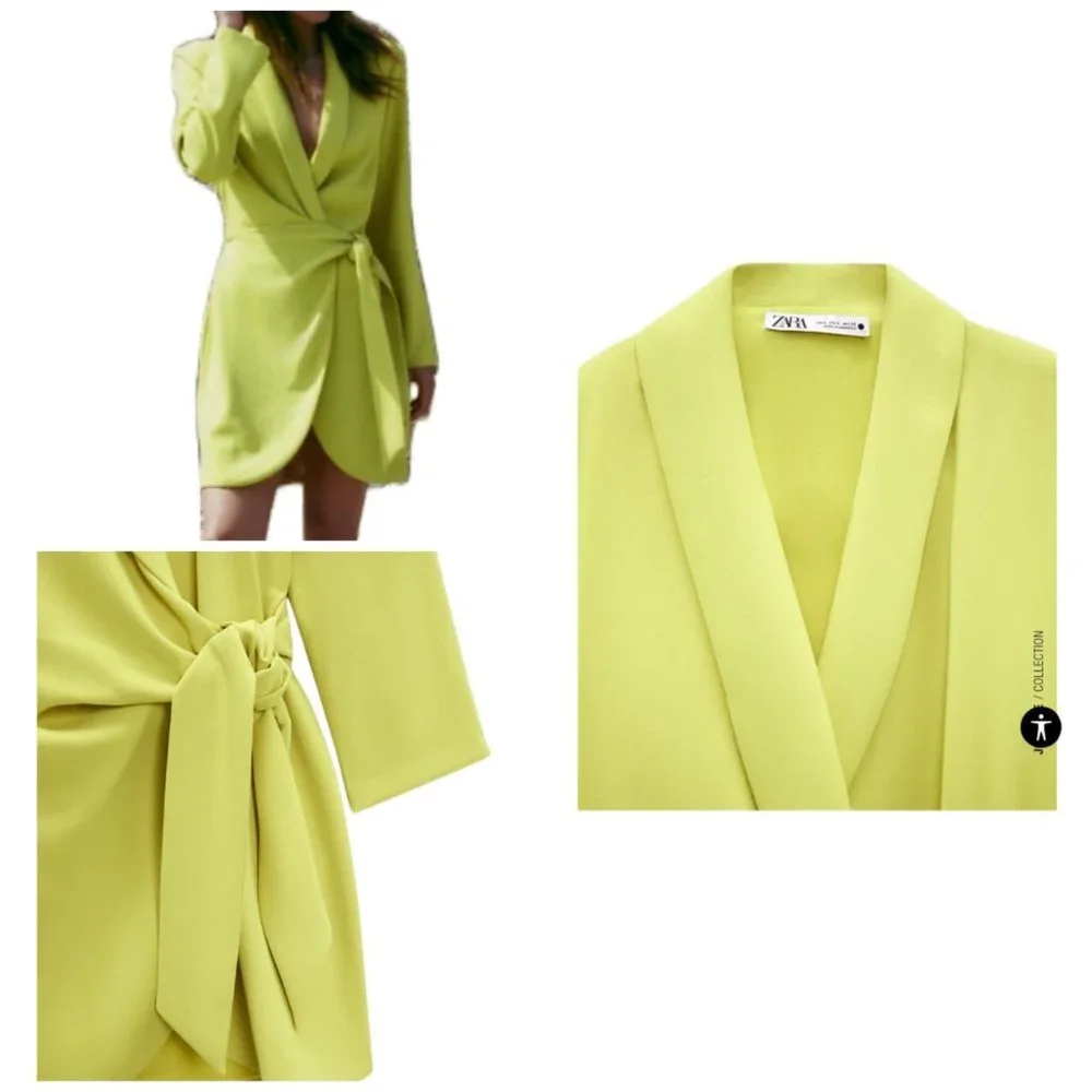 PAREO MINI DRESS SS22 LIME GREEN | 2829/483